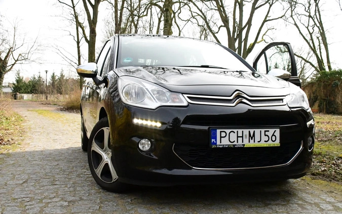 Citroen C3 cena 27900 przebieg: 55126, rok produkcji 2016 z Chodzież małe 352